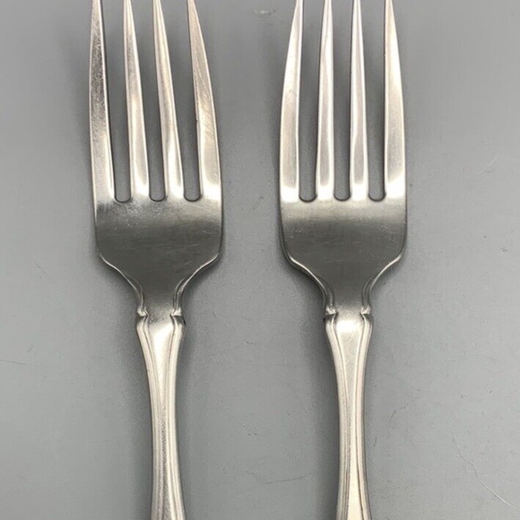 8 pc. Oneida CLASSIC MOOD DEAUVILLE PRESCOTT Flatware Stainless 2 Table Settings - Picture 11 of 12